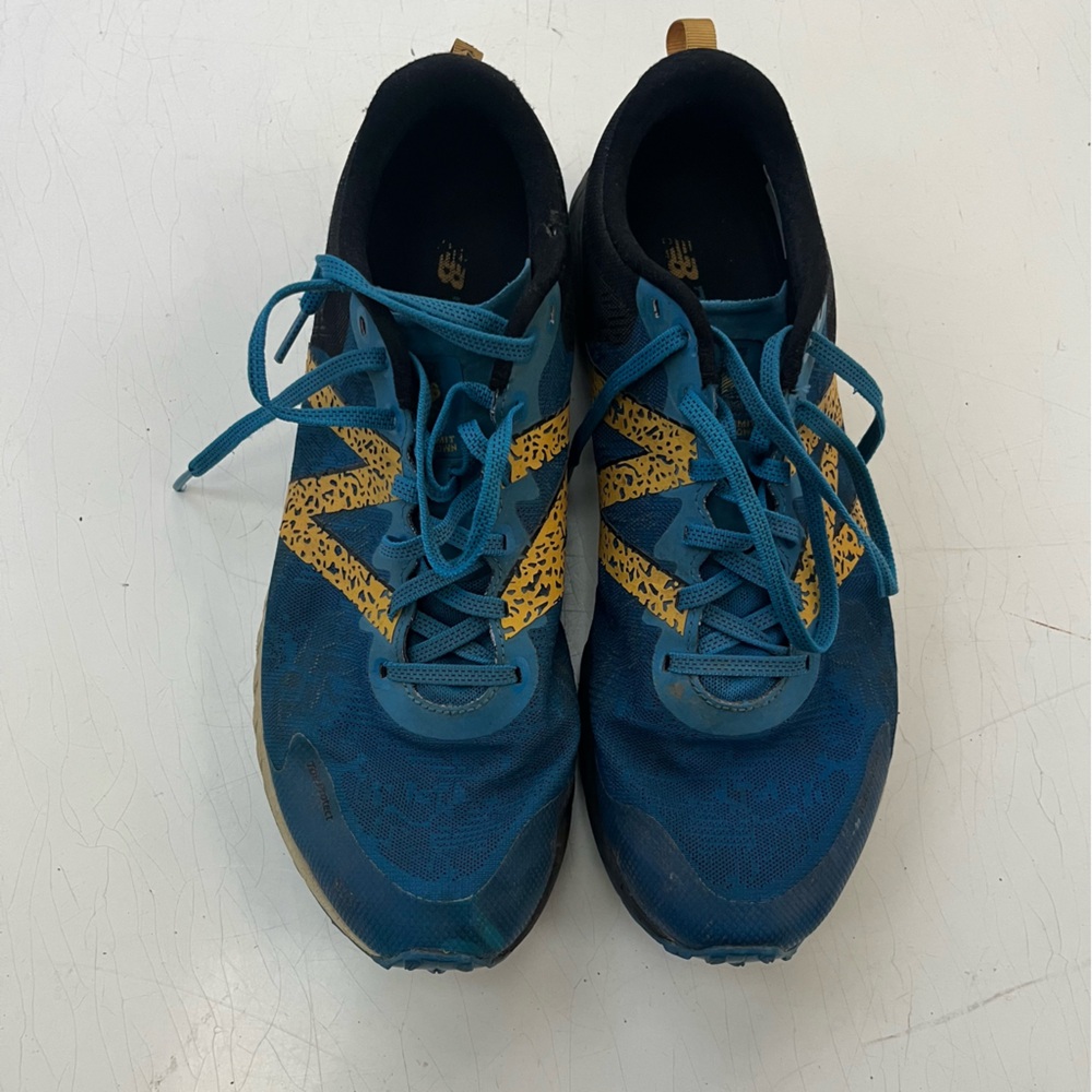 New Balance Summit Unknown 'Black Yellow Blue' trail running shoes, Men's 12